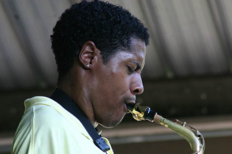 Random Rippling - Jason Curry Kicks Off Jazz in the Park 