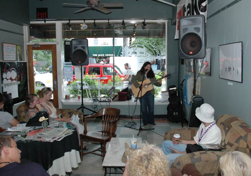 Carrie Cheron from Boston at Monon Coffee Co