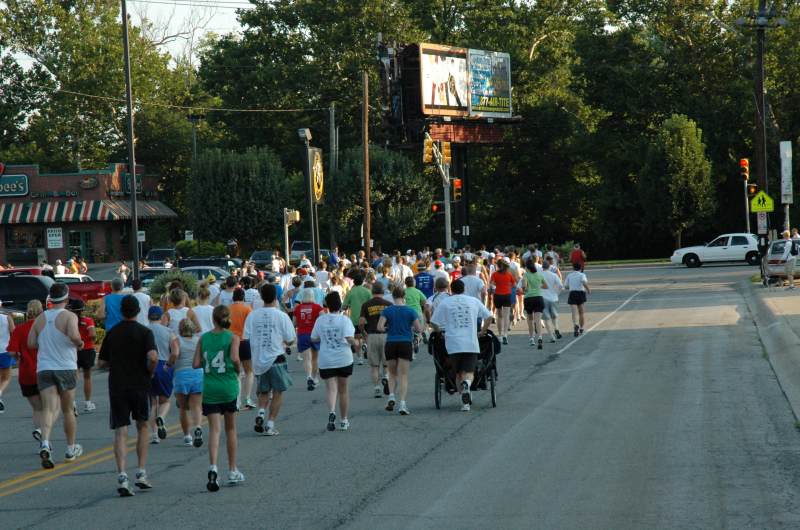 First Sunflower Market Broad Ripple 5K Walk /10K Run was a Success 