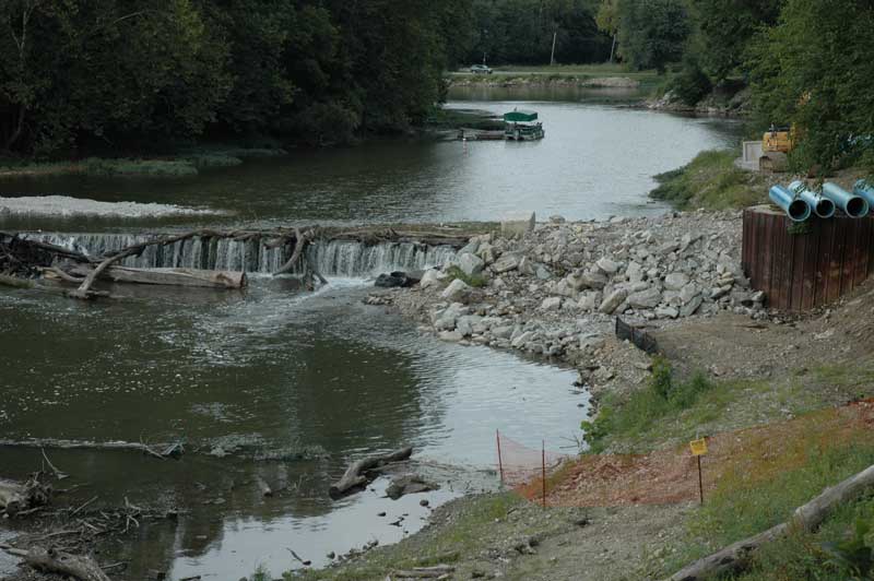 Random Rippling - 75th St spillway