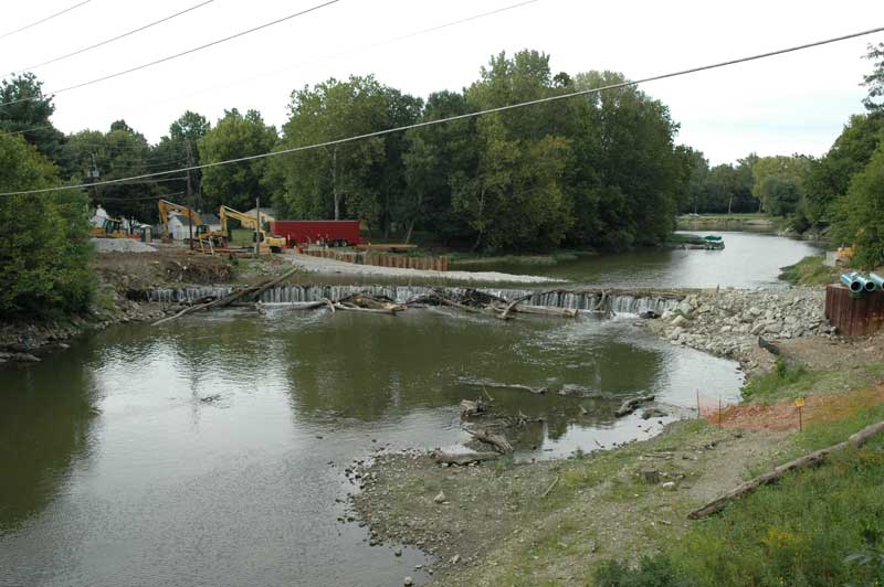 Random Rippling - 75th St spillway