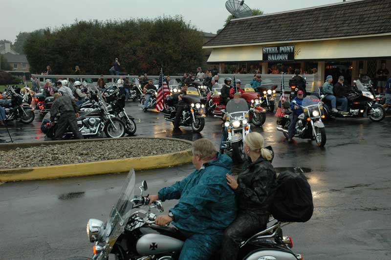 Random Rippling - Annual Motorcycle Ride Raises Money for NYC Firefighters