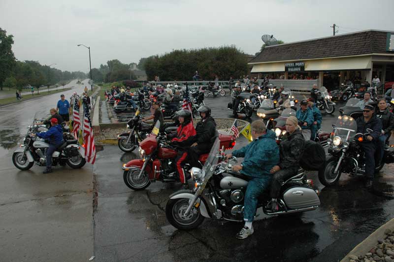 Random Rippling - Annual Motorcycle Ride Raises Money for NYC Firefighters