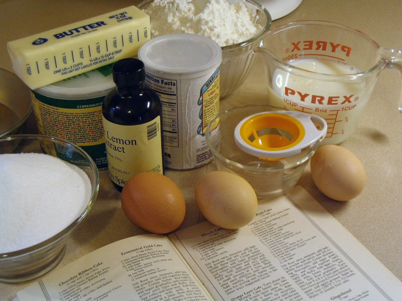 Recipes: Then & Now - Cakes - by Douglas Carpenter 