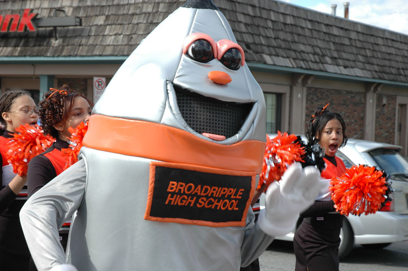 Rocky the BRHS Mascot