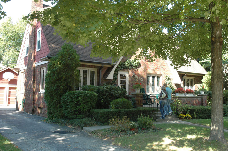 The Wright - Miller home at 6132 Central Avenue