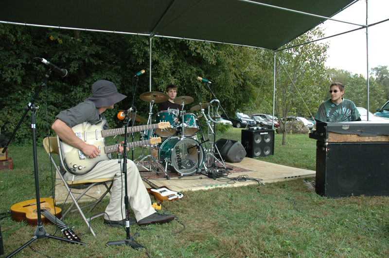 Musical group A.D.D. Jazz Combo performed at 2 PM