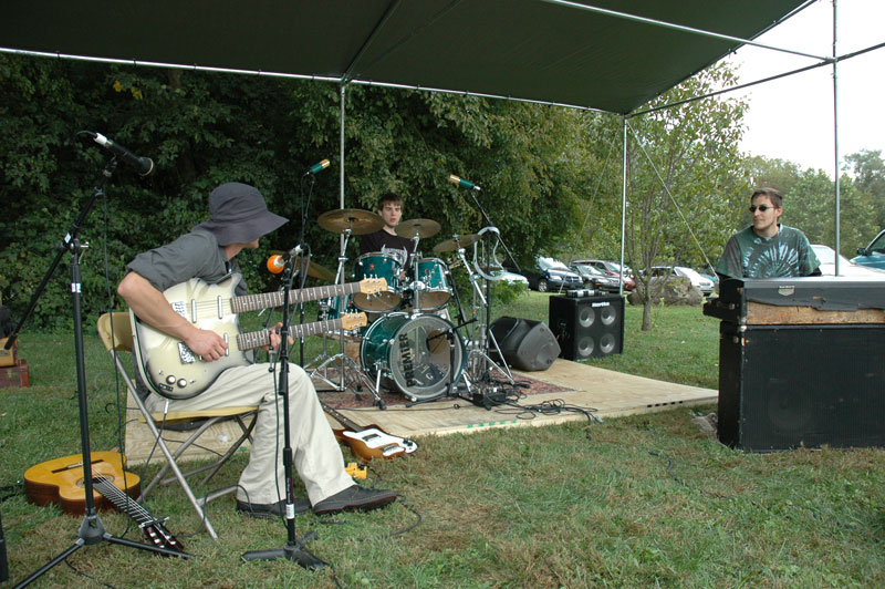 Musical group A.D.D. Jazz Combo performed at 2 PM