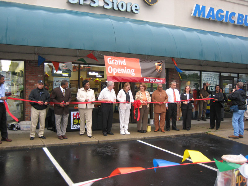 Random Rippling - UPS Store Ribbon Cutting