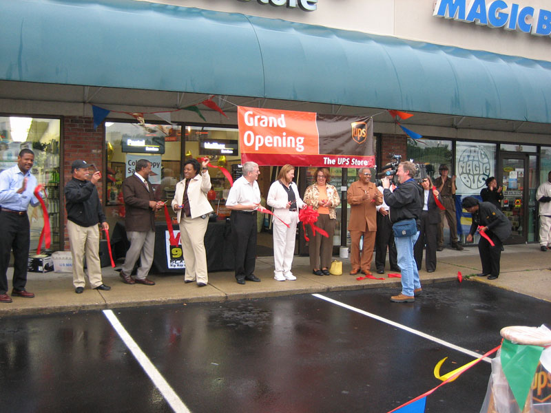 Random Rippling - UPS Store Ribbon Cutting