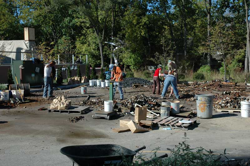 Random Rippling - Iron Pour at IAC