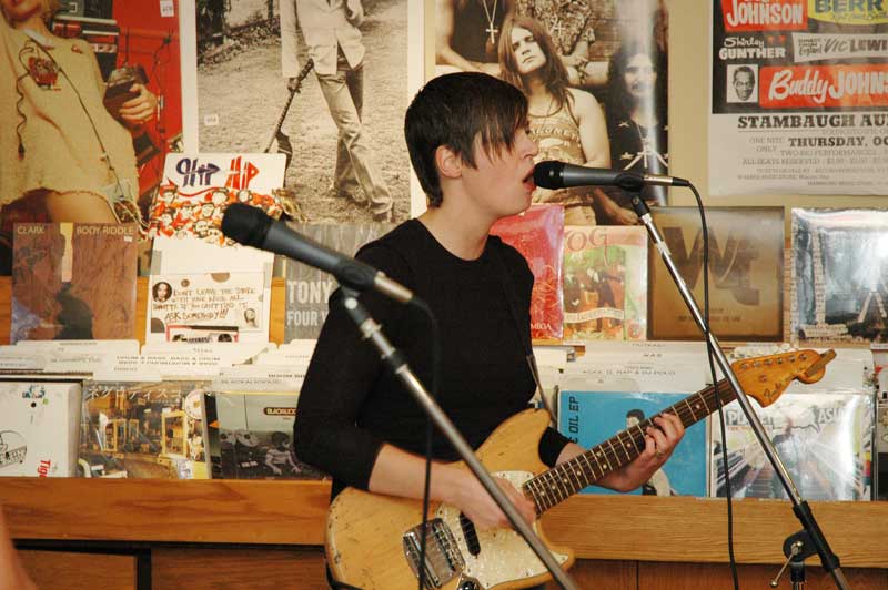 Random Rippling - Panda and Angel Indy CD and Vinyl in-store show - by Ashley Plummer