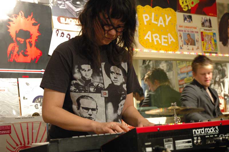 Random Rippling - Panda and Angel Indy CD and Vinyl in-store show - by Ashley Plummer