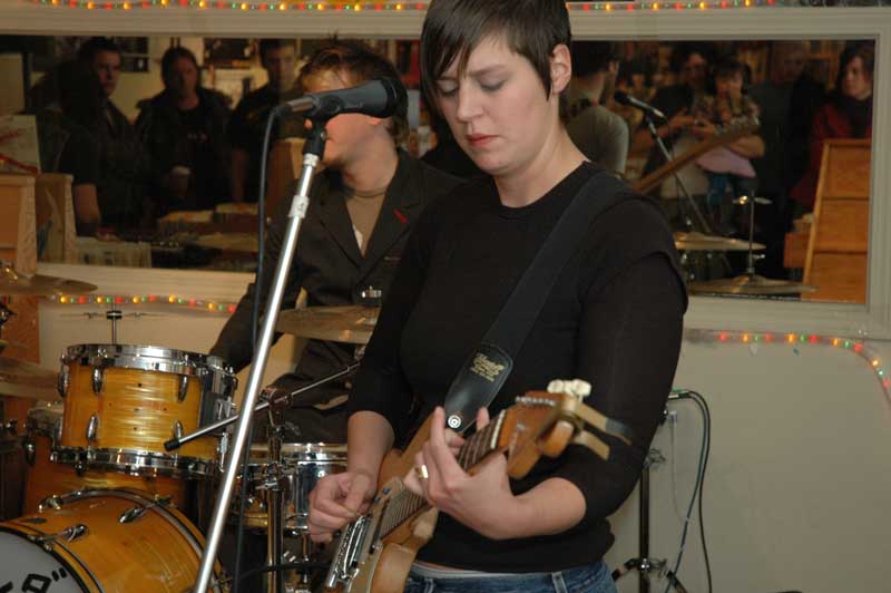 Random Rippling - Panda and Angel Indy CD and Vinyl in-store show - by Ashley Plummer