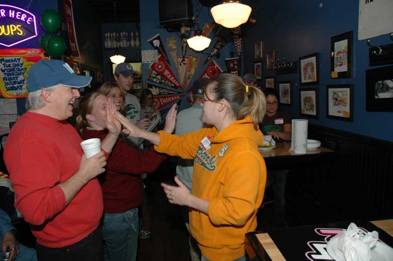 Broad Ripple Bagel Deli pickle contest raises money for kids in need: Two-time champ beats her own record - by Ashley Plummer