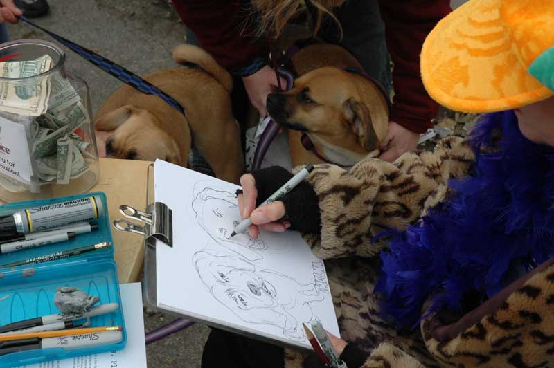 Random Rippling - Mutts Meet at 49th and College for City Dog Opening