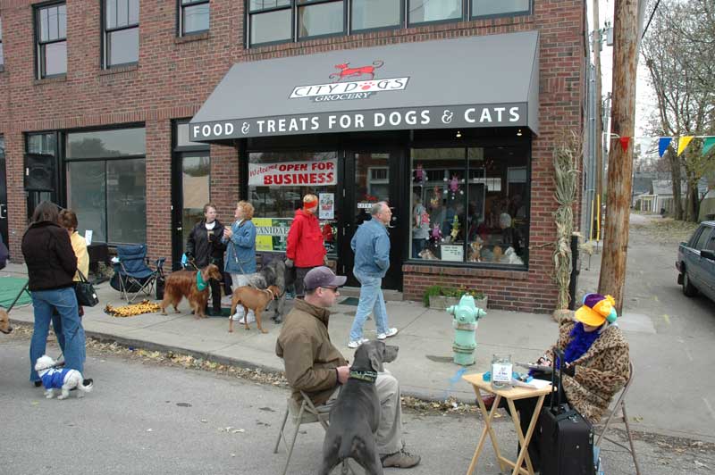 Random Rippling - Mutts Meet at 49th and College for City Dog Opening