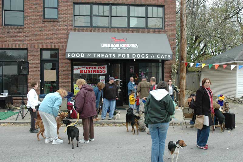 Random Rippling - Mutts Meet at 49th and College for City Dog Opening