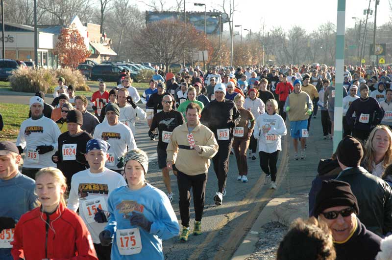 Runners, walkers come out to Broad Ripple in the thousands - By Ashley Plummer and Alan Hague