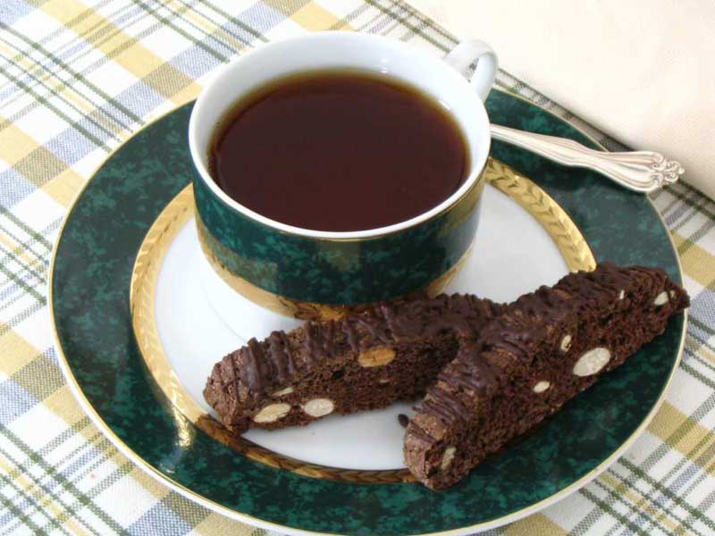 Recipes: Then & Now - Chocolate Almond Biscotti - by Douglas Carpenter 
