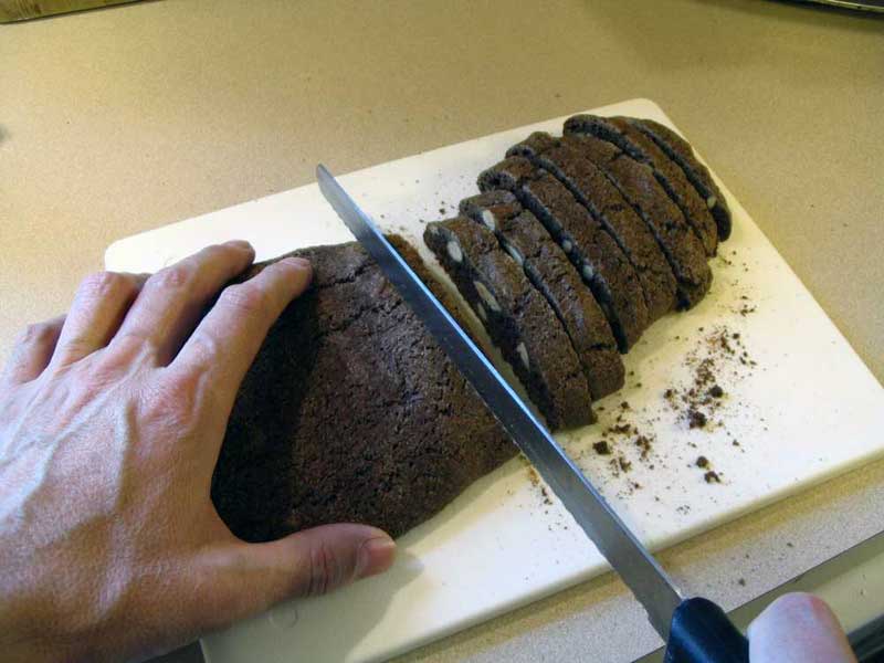 Recipes: Then & Now - Chocolate Almond Biscotti - by Douglas Carpenter 