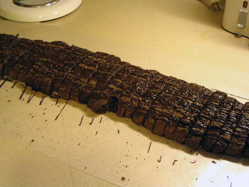 Recipes: Then & Now - Chocolate Almond Biscotti - by Douglas Carpenter 
