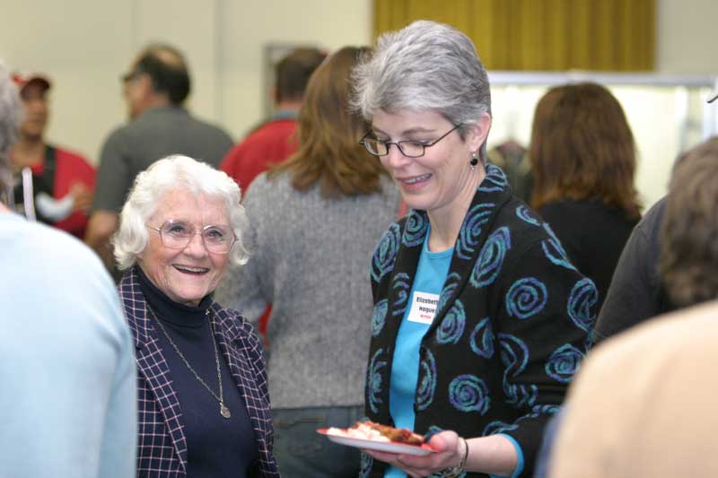 Rosemary Hague and Elizabeth Hague