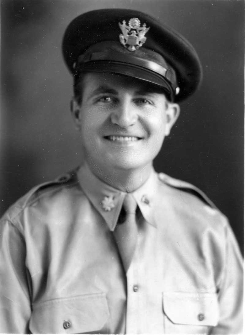 Major Irwin during World War II.