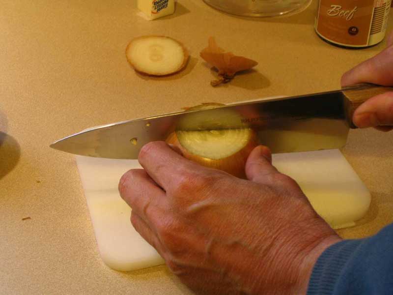 Recipes: Then & Now - Knives??? / French Onion Soup - by Douglas Carpenter 