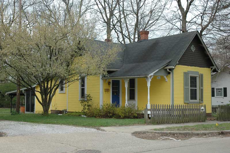 6175 Winthrop, the northern-most of the five houses to be removed for the new condo project