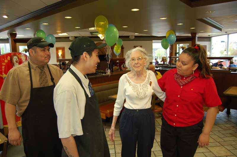 Miss Mary retires from McDonald's