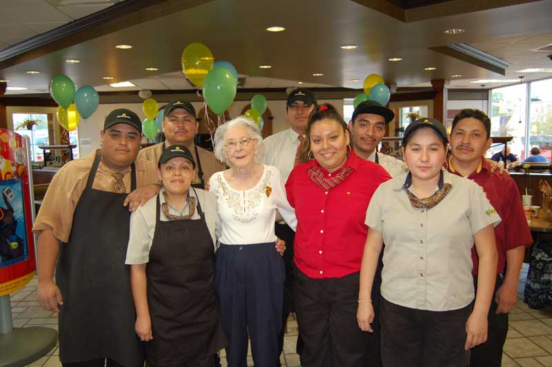 Miss Mary retires from McDonald's