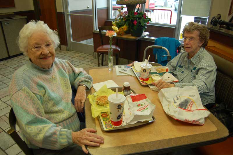 Miss Mary retires from McDonald's