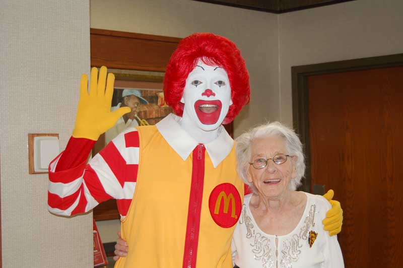 Miss Mary retires from McDonald's