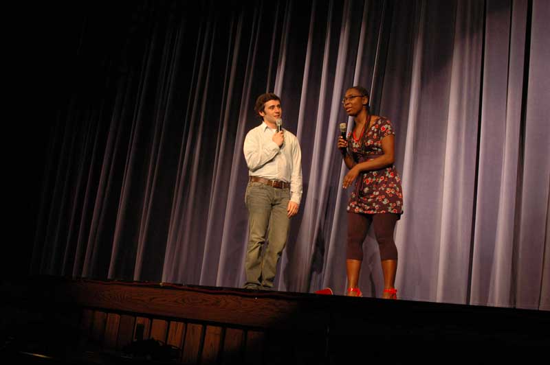 Emcees for Ripple 2007 - Brian Hughes and Keisha Mitchell