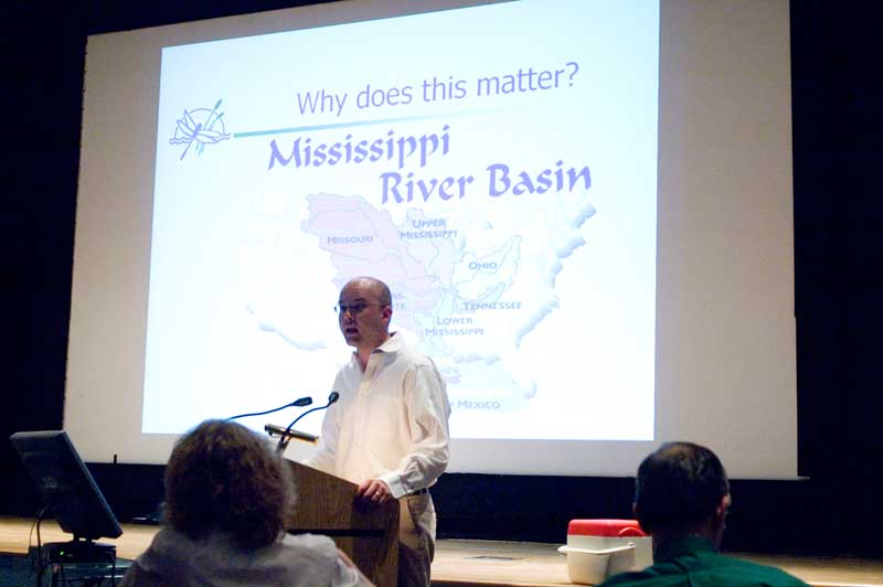 Andrew Bender described the first Green community in Indiana - Coffee Creek Center.