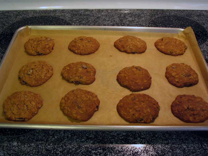 Recipes: Then & Now - Oatmeal Raisin Cookies - by Douglas Carpenter 