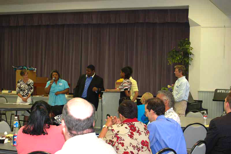 Grant winners: The MKNA Inner City Music School performs at awards reception