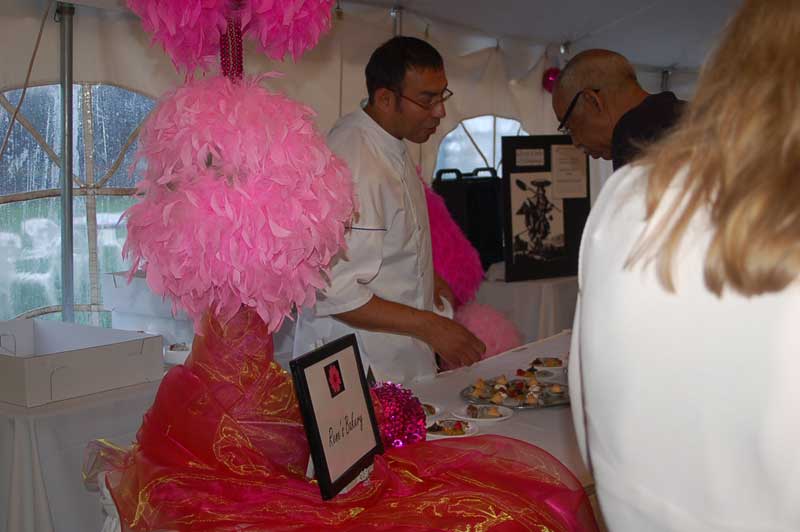 Albert Trevino of Rene's Bakery at the event