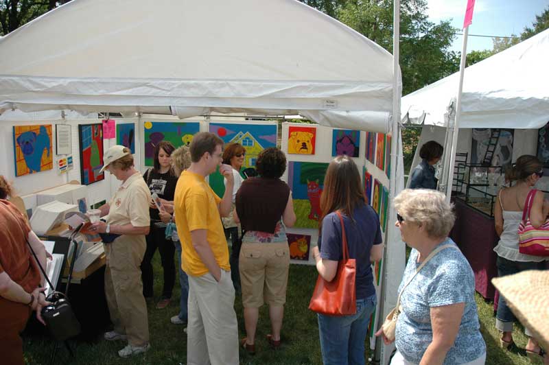 The 37th Annual Broad Ripple Art Fair - By Lisa Battiston and Ashley Plummer