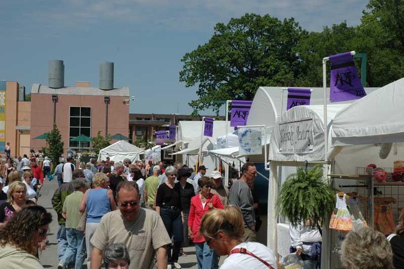 The 37th Annual Broad Ripple Art Fair - By Lisa Battiston and Ashley Plummer