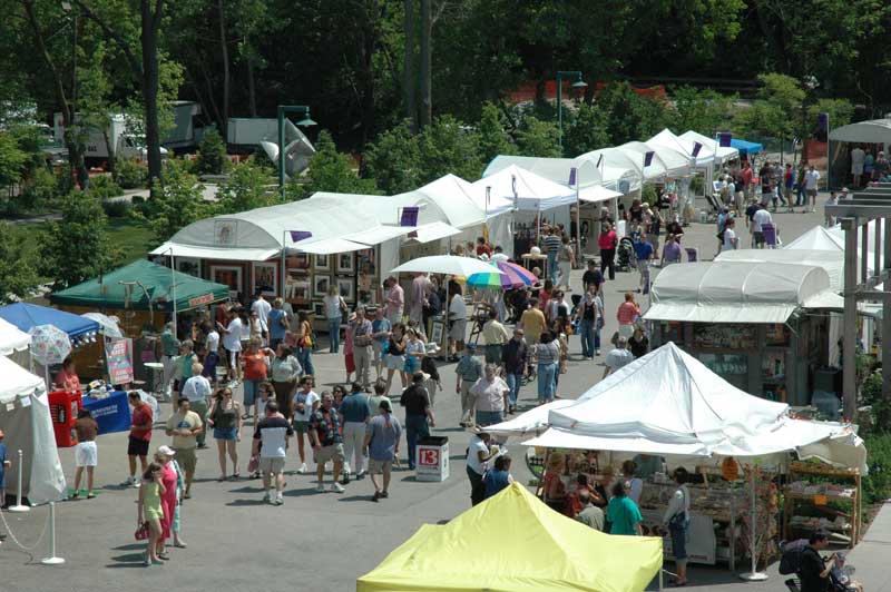 The 37th Annual Broad Ripple Art Fair - By Lisa Battiston and Ashley Plummer