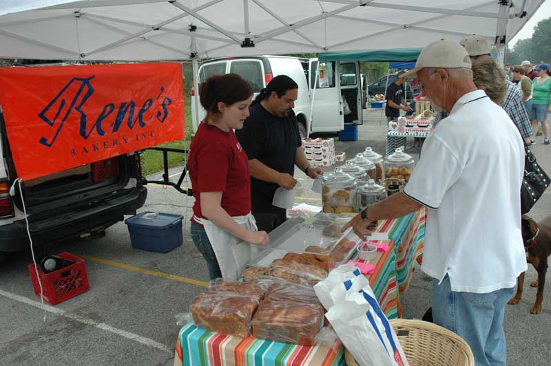 Rene's Bakery booth