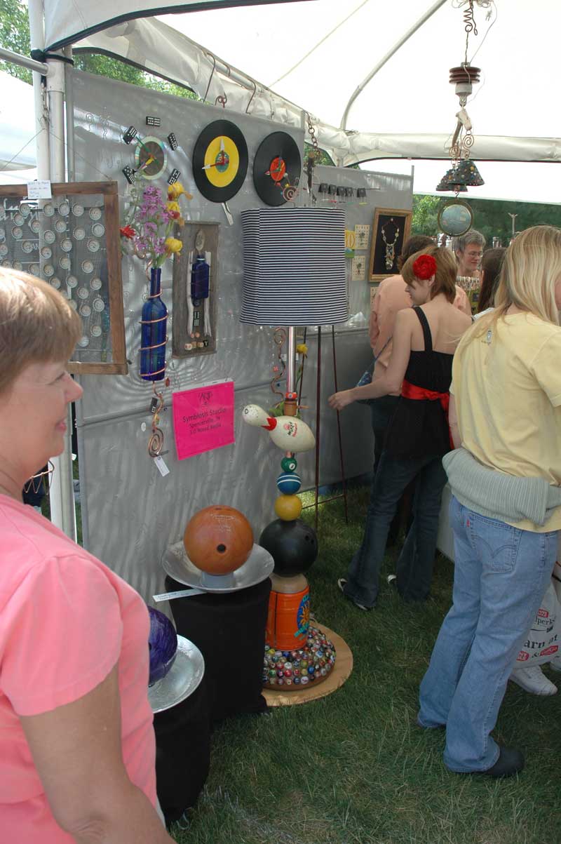 It's Our Art - Broad Ripple Art Fair 2007 - By Lisa Battiston and Ashley Plummer