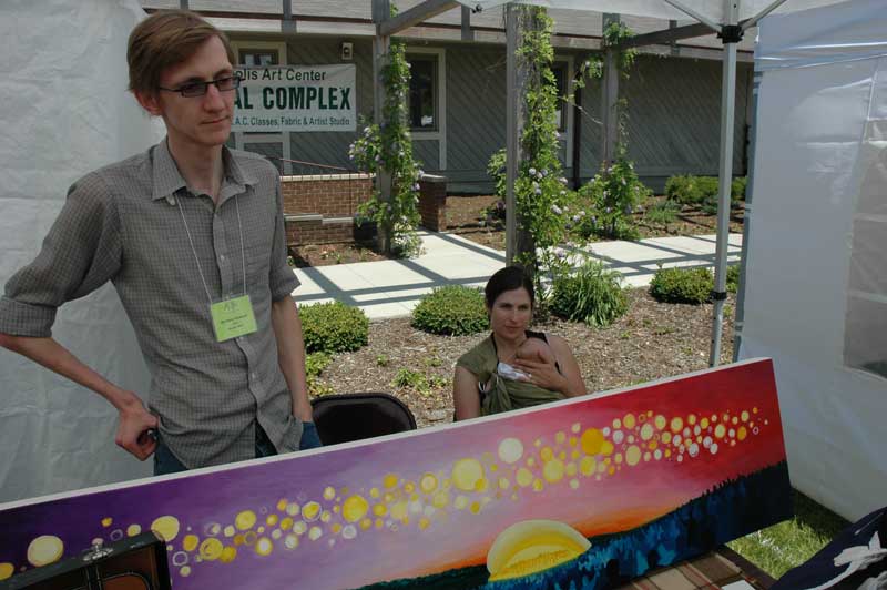 It's Our Art - Broad Ripple Art Fair 2007 - By Lisa Battiston and Ashley Plummer