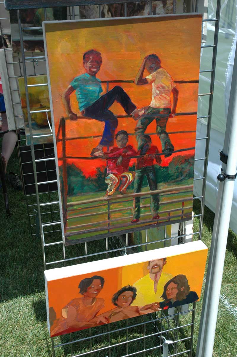 It's Our Art - Broad Ripple Art Fair 2007 - By Lisa Battiston and Ashley Plummer