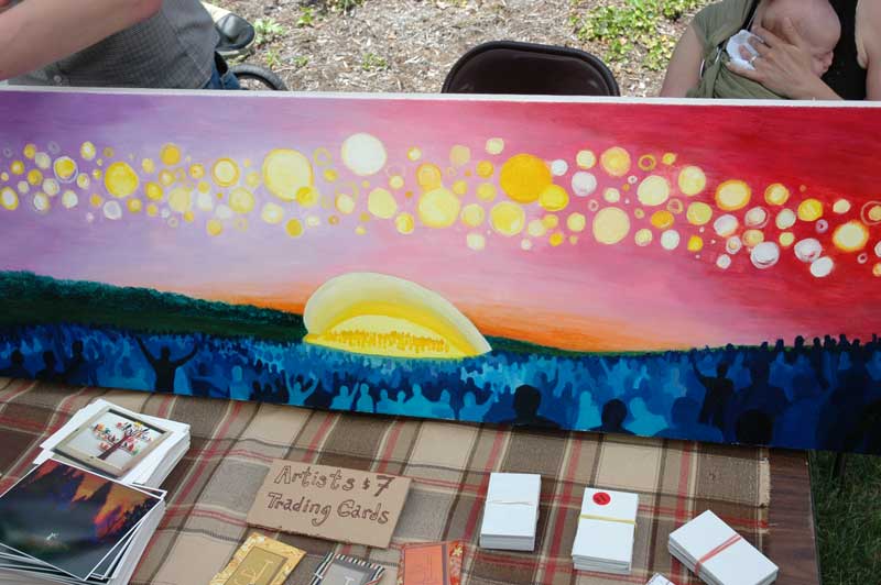 It's Our Art - Broad Ripple Art Fair 2007 - By Lisa Battiston and Ashley Plummer