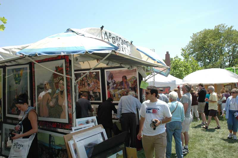 It's Our Art - Broad Ripple Art Fair 2007 - By Lisa Battiston and Ashley Plummer