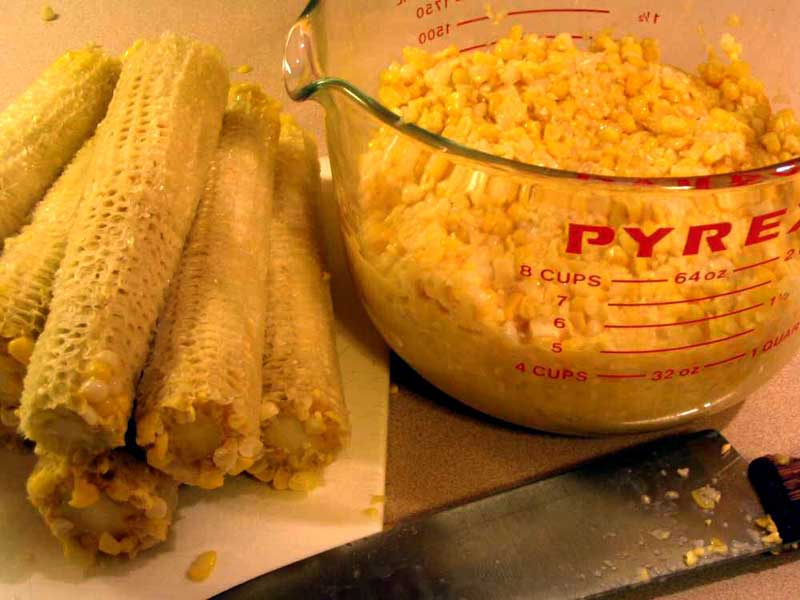 Recipes: Then & Now - Fresh Sweet Corn / Corn Pudding - by Douglas Carpenter 