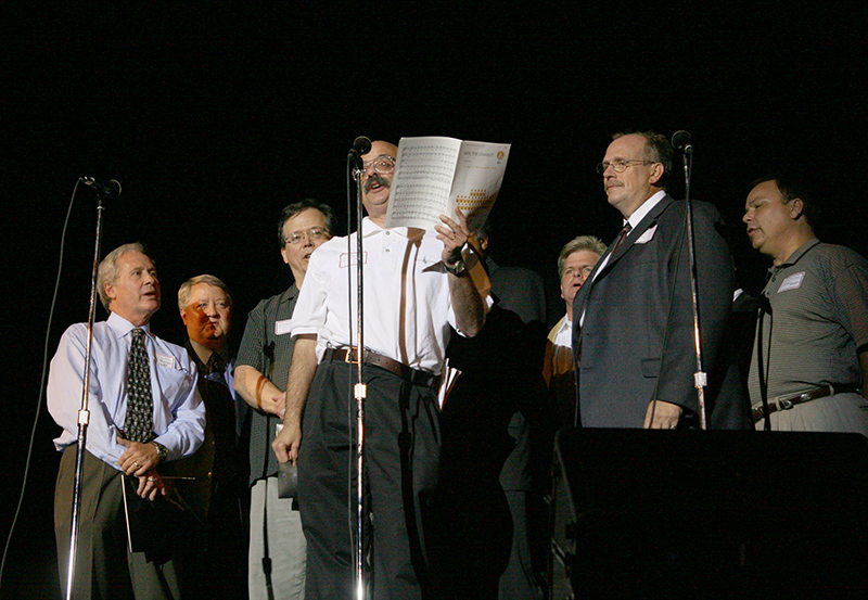 BRHS Golden Singers honor Gene Poston at reunion